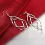 WAINIS 8 Pairs Classic Dangle Drop Earrings for Women Simple Double Twist Long Thread Fashion Silver Plated Earring Jewelry WAINIS 8 Pairs Classic Dangle Drop Earrings for Women Simple Double Twist Long Thread Fashion Silver Plated Earring Jewelry