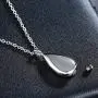 Jude Jewelers Stainless Steel Wate Drop Tear Shaped Memorial Keepsake Cremation Ash Urn Pendant Necklace Jude Jewelers Stainless Steel Wate Drop Tear Shaped Memorial Keepsake Cremation Ash Urn Pendant Necklace