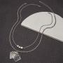 Ingemark Punk Dice Poker Necklace for Men Women Rock Hip Hop Jewelry