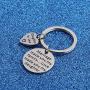 WUSUANED Daughter in Law Gift Marriage Made You My Family Love Made You My Daughter Keychain Wedding Jewelry Bride to Be Gift