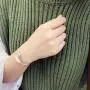 ONE A DAY 925 Silver Leaf Bracelets Feather Cuff Bangles & Bracelets Accessories for Girls Women Gift Jewelry ONE A DAY 925 Silver Leaf Bracelets Feather Cuff Bangles & Bracelets Accessories for Girls Women Gift Jewelry