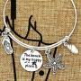 Kivosliviz Beach Bracelet My Happy Place Bracelet Bangle Beach Theme Gifts for Beach Lovers Beach Jewelry Ocean Bracelets Life Better Beach Bracelet for Beach Lover
