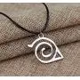 4Pack Cartoon Naruto Akatsuki Necklaces Itachi Uchiha Metal Cosplay Necklaces Pendant Ring