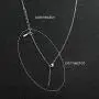 925 Sterling Silver Necklace Extenders Adjustable Extension Chain for Necklace Bracelet Anklet 2 pcs 925 Sterling Silver Necklace Extenders Adjustable Extension Chain for Necklace Bracelet Anklet 2 pcs
