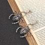 Unijew Halloween Earrings for Women Girls, Spider Shaped Pendant ，halloween Costume Accessories Jewelry