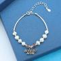 HN HNHB Marine Mom Bracelet Military Mom Navy Marine Gift Women Jewelry Gifts Makes Perfect Mom Gifts