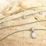 NICEMOVIC Boho Layered Star Tassel Choker Necklace Silver Opal Pendant Necklaces Beach Chain Jewelry for Women and Girls NICEMOVIC Boho Layered Star Tassel Choker Necklace Silver Opal Pendant Necklaces Beach Chain Jewelry for Women and Girls