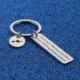 WUSUANED Couple Gift for Boyfriend Girlfriend Turns Out I Like You A Lot More Than I Had Originally Planned Anniversary Keychain New Relationship Gift