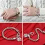 Luvalti “Nana” Charm Crystal Bracelet - Adorable Nana Pink Heart Bracelet - Best Family Jewelry Gift Luvalti “Nana” Charm Crystal Bracelet - Adorable Nana Pink Heart Bracelet - Best Family Jewelry Gift