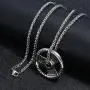 FIZIZDH Fitness Dumbbell Stainless Steel Barbell Piece Pendant Necklace 24 inch Keel Link Chain Unisex FIZIZDH Fitness Dumbbell Stainless Steel Barbell Piece Pendant Necklace 24 inch Keel Link Chain Unisex