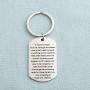HOLLP Nurse Prayer Gift A Nurses Prayer Jewelry Nurse Graduation Gift Nurse Birthday Gift Nursing Student Gift Dog Tag Keychain