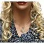 Shema Full Prayer Pendant Necklace, Solid .925 Sterling Silver & Gold Plated Shema Full Prayer Pendant Necklace, Solid .925 Sterling Silver & Gold Plated