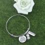 AKTAP IVF Gift Warrior Pineapple Bracelet All I Need To Faith Trust and A Little Bit of Baby Dust TTC Infertility Encouragement Gift for Her