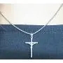 LooptyHoops 14k Gold Crucifix Cross Pendant Charm