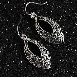 Shop LC 925 Sterling Silver Stylish Dangle Drop Earrings for Women Stylish Unique Fashion Prom Jewelry Mothers Day Gifts