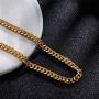 kelistom Gold Cuban Link Anklet Bracelet for Women Men, Flat Diamond Cut Curb Chain 14K Gold / 18K Gold/White Gold Plated Ankle Bracelets for Women Men 9 10 11 inches