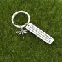 POTIY Outlander Theme Song Lyrics Dragonfly Keychain for Outlander Fans