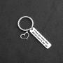 WUSUANED I Love You More Than All The Stars in The Sky Keychain Astronomy Gift for Couple Family Best Friends