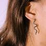 Snake Earrings for Women Silver Snake Dangle Earrings Gold Snake Hoop Earrings Snake Drop Earrings Dainty Serpent Snake Jewelry