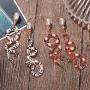 ALoveSoul Gold Snake Earrings for Women - Vintage Earrings Studs Dangle Earrings Snake Costume Jewelry Egyptian Earrings for Girls