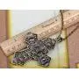 Alilang Ornate Antique Golden Tone Colorful Rhinestone Cross Pendant Necklace Alilang Ornate Antique Golden Tone Colorful Rhinestone Cross Pendant Necklace