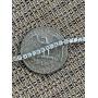 Real Solid 925 Sterling Silver 2mm CZ Tennis Bracelet - 6-8.5'' Iced Diamond One Row Bracelet - Thin & Great For Classy Everyday Look