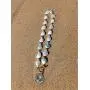 Pearl Necklace with Gold Coin Figure Pendant Irregular Pearls Choker for Women/Man Jewelry
