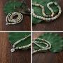 GVUSMIL 8mm 108 Mala Beads Wrap Bracelet Necklace for Yoga Charm Bracelet Natural Gemstone Jewelry for Women Men