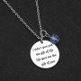 De&ai Daughter in Law Necklace, Goddaughter Jewelry, Niece Birthday, Adoption Jewelry