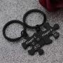 CHENVA Couple Keychain Set Player 1 Player 2 Puzzle Keychains Gamer Couple Gift His and Hers Jewelry