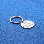 WUSUANED Daddy to Be Gift See You Soon Daddy Pregnancy Announcement Keychain Baby Announcement Keychain Gift for New Dad