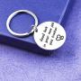 Eigso Lucky Keychain Good Luck in Your New Job You Traitor New Job Keychain Goodbye Gift for Work Colleague(Lucky New Job KR)