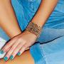 SPUNKYsoul Bohemian Multi-Colored Sequin Gold Cuff Bracelet