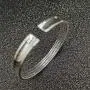 Homelavie Feng Shui Cuff Bracelet for Men Buddha Namaste Ohm Om Aum Sanskrit Symbol Copper Bangle Lucky Charm Hindu Yoga Jewelry