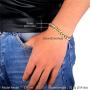U7 Men Unisex Two-Tone Jewelry 6mm-9mm Wide Platinum & 18K Gold Plated Cuban Chain Necklace (18'',20'',22'',24'',26'',28'',30'')