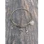 Infinity Collection EMT Charm Bangle Bracelet, EMT Jewelry, Makes Perfect EMT Gifts