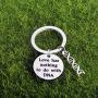Zuo Bao Step Parent Jewelry for Step Children Love Has Nothing to Do with DNA Daughter/Mother in Law Keychain Birthday Keyring Gift for Stepmom,Stepdad,Stepson,Stepdaughter