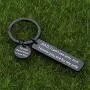 Father Keychain Memorial Gifts Dad I Cant See You But I Know You are by My Side in Memory of Dad