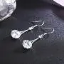 SBLING Platinum-Plated Silver Cubic Zirconia Tear Drop Earrings (6.5 cttw) SBLING Platinum-Plated Silver Cubic Zirconia Tear Drop Earrings (6.5 cttw)