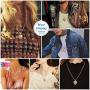 FaithHeart Custom Photo Necklace Personalized Picture Necklaces for Women Men Round/Heart Pendant Necklaces Hip Hop Jewelry