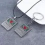 haress lfslk 2PC Hunter X Hunter Keyring Necklace GON Freecss License Phantom Troupe Spider Logo Pendant Keychain Necklace haress lfslk 2PC Hunter X Hunter Keyring Necklace GON Freecss License Phantom Troupe Spider Logo Pendant Keychain Necklace
