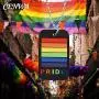 CENWA LGBT Gay Pride Rainbow Dog Tag Necklace Keychain LGBT Lesbian Jewelry Gift for Men Women