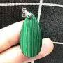 DUOVEKT Natural Green Malachite Necklace Pendant Jewelry for Woman Man 33x17x10mm Beads Stone Crystal Gemstone AAAAA DUOVEKT Natural Green Malachite Necklace Pendant Jewelry for Woman Man 33x17x10mm Beads Stone Crystal Gemstone AAAAA