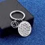 WUSUANED 1 2 3 Years Recovery AA Symbol Keychain Sobriety Keychain Addiction Recovery Gift Alcoholics Anonymous Sobriety Gift WUSUANED 1 2 3 Years Recovery AA Symbol Keychain Sobriety Keychain Addiction Recovery Gift Alcoholics Anonymous Sobriety Gift