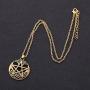 fishhook Wicca Pentacle Pentagram Venus Talisman for Protection Pendant Necklace