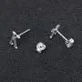AoedeJ Fashion Initial Letter Earrings 925 Sterling Silver Small Letter Alphabet A-Z Stud Earrings Girls hypoallergenic AoedeJ Fashion Initial Letter Earrings 925 Sterling Silver Small Letter Alphabet A-Z Stud Earrings Girls hypoallergenic