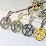 JAJAFOOK Unisex Fitness Gym Dumbbell Weight Lifting Plate Barbell Chain Pendant Charm Necklace JAJAFOOK Unisex Fitness Gym Dumbbell Weight Lifting Plate Barbell Chain Pendant Charm Necklace