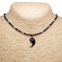 BlueRica Friends/Couples Yin Yang Pendant on Seed Beads Necklace Set