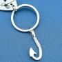 SIDIMELO You Fit Me Perfectly You are My Missing Piece Keychain Couples Puzzle Jewelry Her or His Gifts