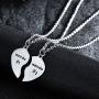 Best Friend Necklaces for 2 BFF Jewelry Weirdo Necklaces for 2 Weirdo 1 Weirdo 2 Necklaces for Women Lady Girl Friends